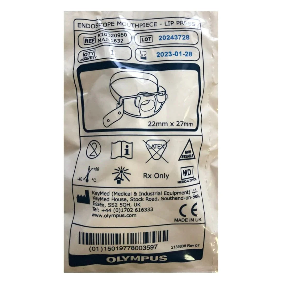 60FR Endoscopic Mouthpiece