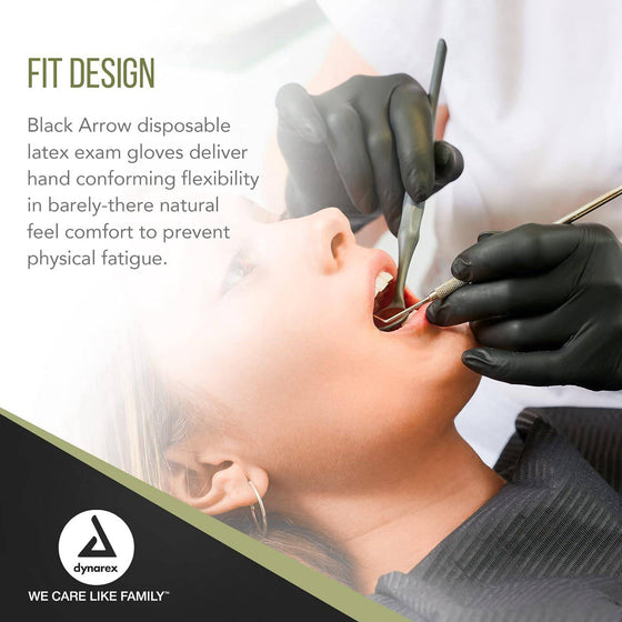 Black Arrow Exam Gloves