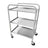 Medium Duty Utility Cart with Side Rails