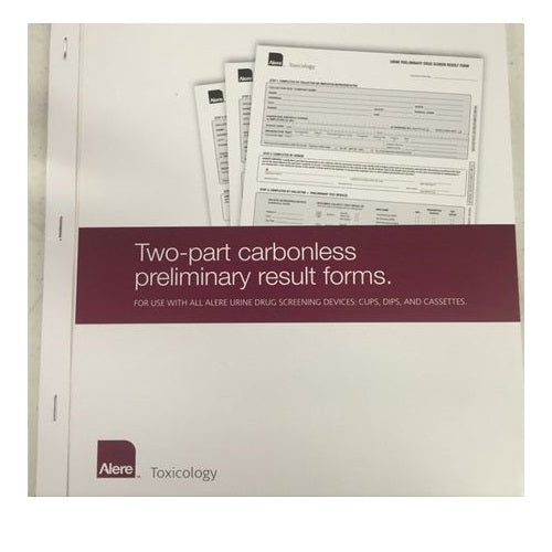 Result Form Toxicology