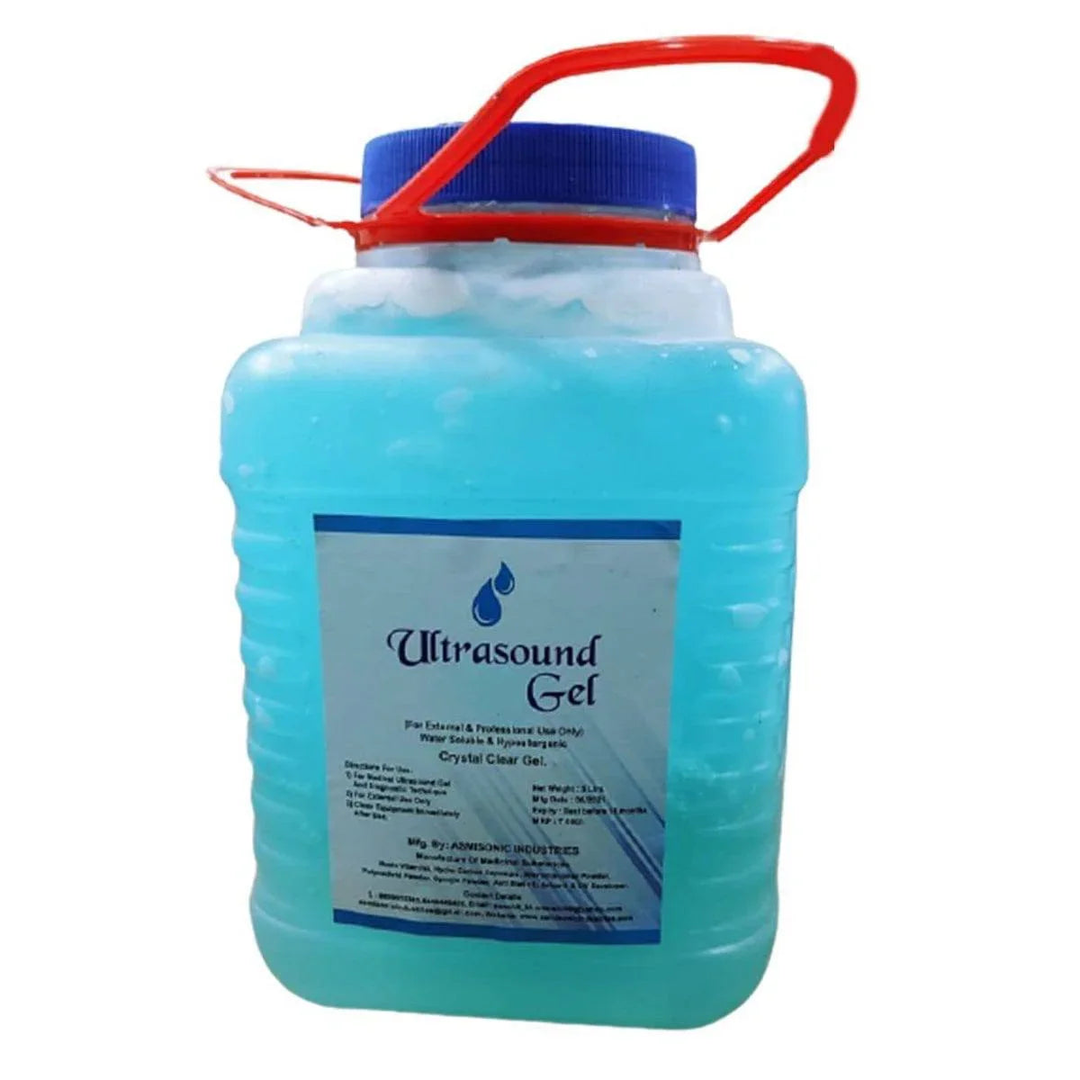 Wavelength Ultrasound Gel Clear Bottle