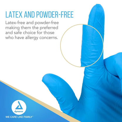 Safe-Touch Nitrile Exam Gloves