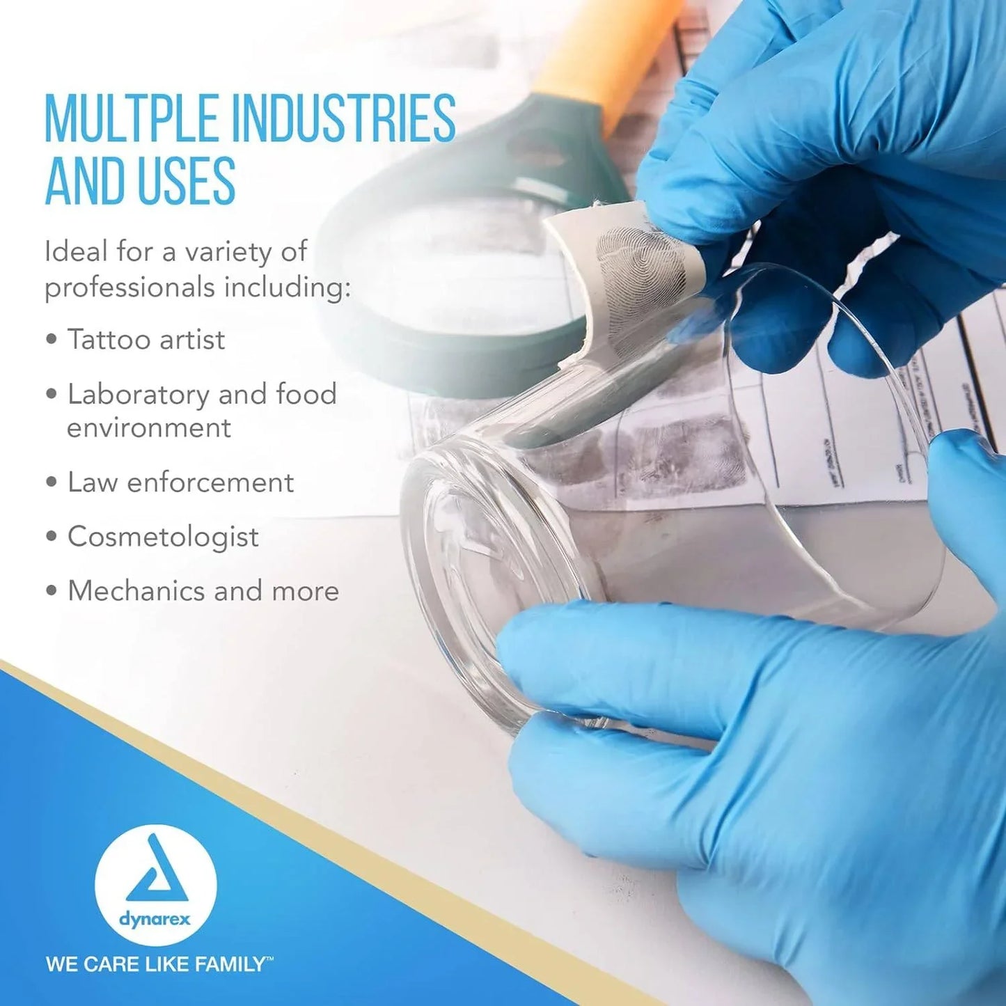 Safe-Touch Nitrile Exam Gloves