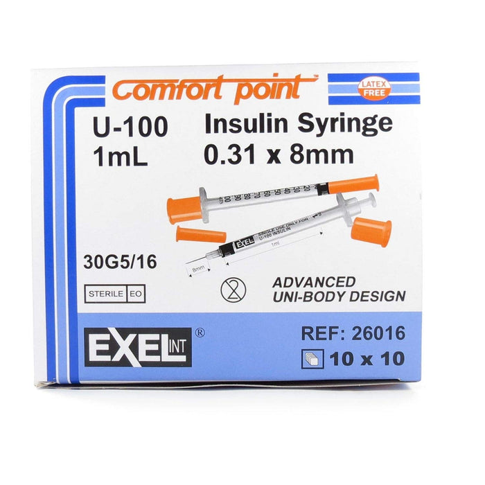 EXELINT Insulin Syringes