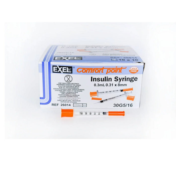 EXELINT Insulin Syringes MedicalRite exelint-insulin-syringes-medicalrite