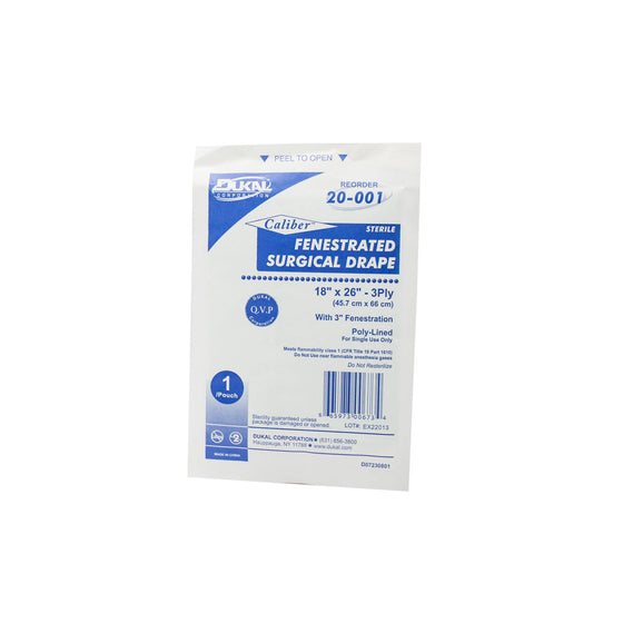 Sterile Fenestrated Surgical Drape