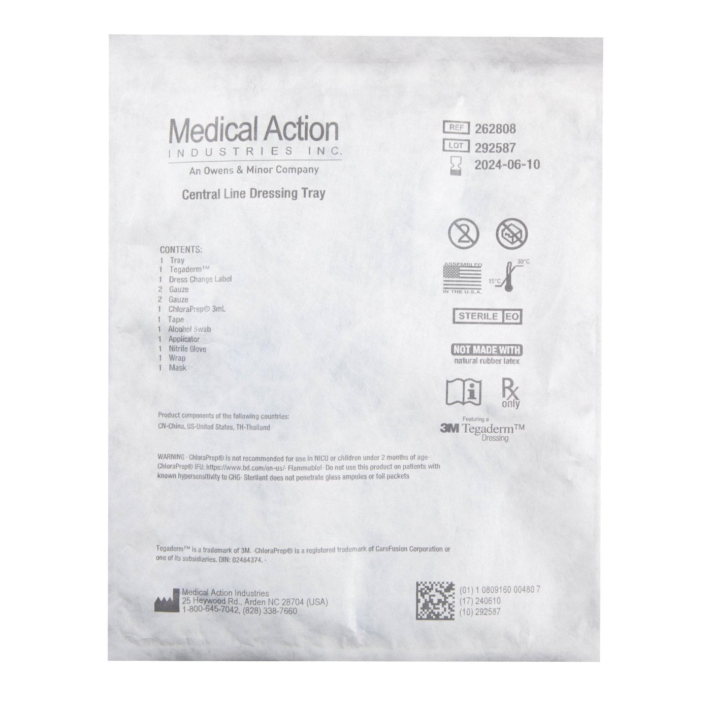 3m Tegaderm Central Line Dressing Change Kit With Tegaderm & PVP Triple Swab - Pack Of 20, Sterile Medical Kit For Healthcare Professionals 3m Tegaderm Central Line Dressing Change Kit With Tegaderm & PVP Triple Swab - Pack Of 20, Sterile Medical Kit For Healthcare Professionals