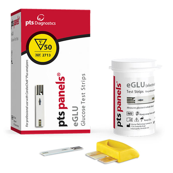 PTS Panel eGLU Blood Glucose Test Strips