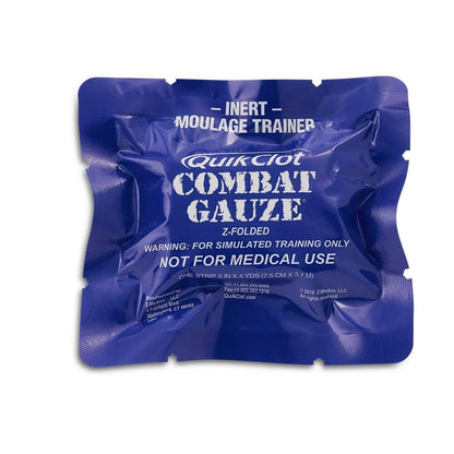 Z-Medica Hemorrhage Control Training Kit with QuikClot Combat Gauze