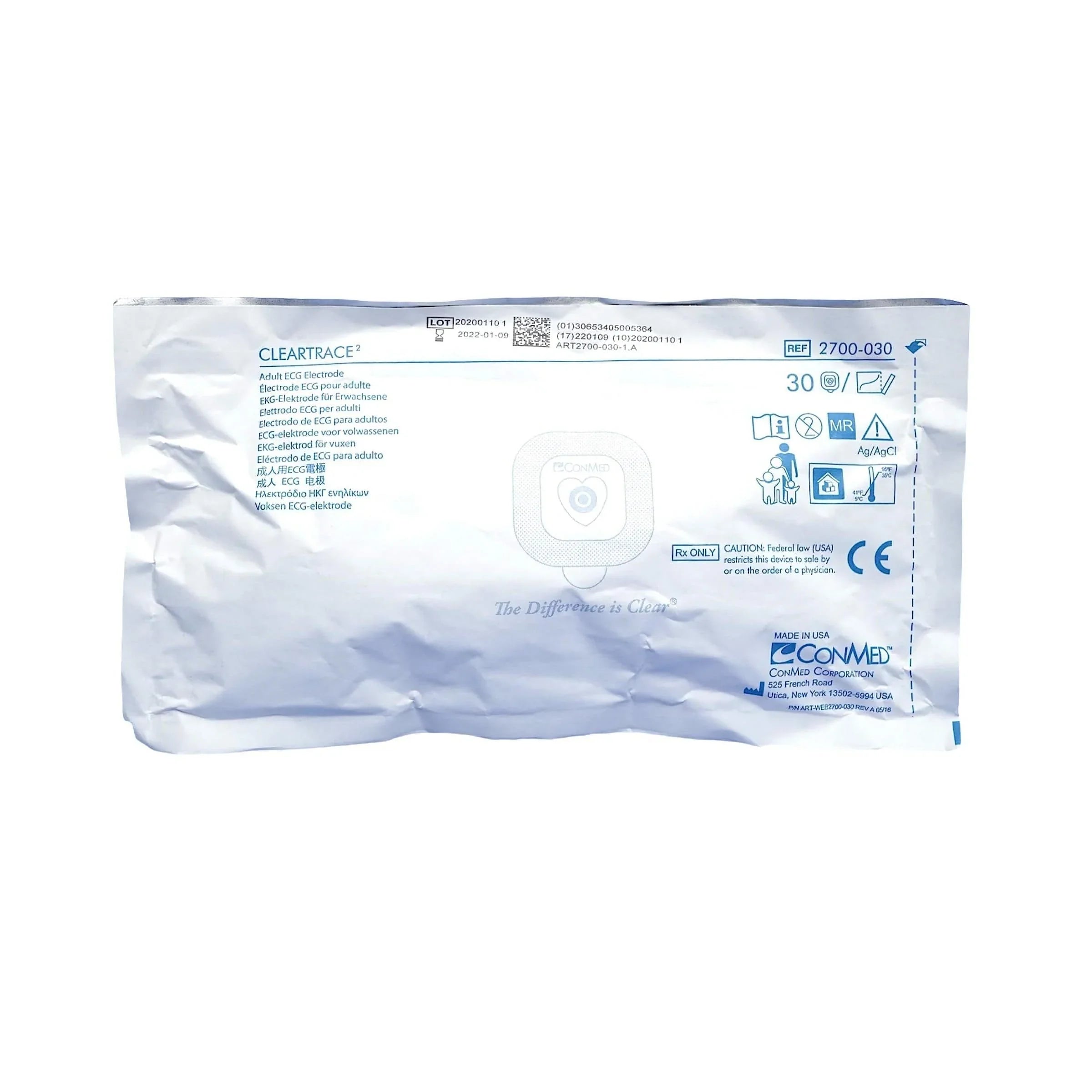Tech Rite Electrode Cleartrace 2 ECG Electrodes – MedicalRite