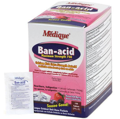 Ban-acid Maximum Strength Antacid Tablets