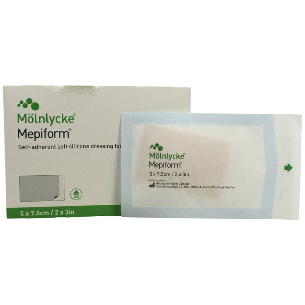 Mepiform 2" x 3" Self-Adherent Silicone Dressing