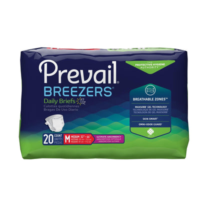Prevail Breezers Heavy Absorbency Briefs