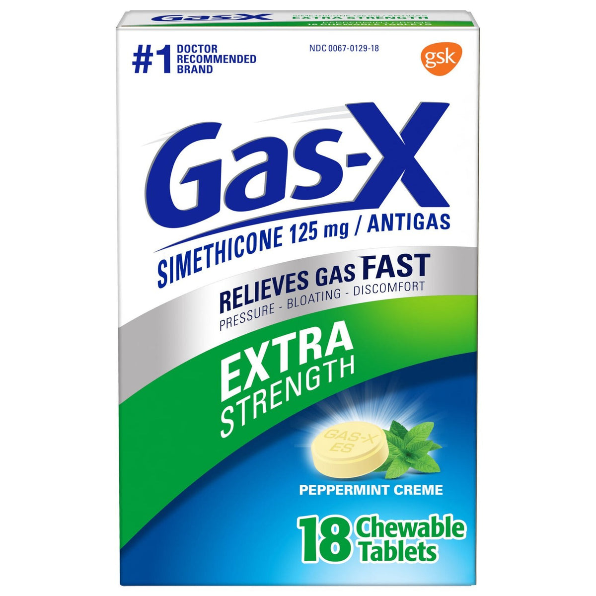 Gas-X Gas Relief Chewable Tablets