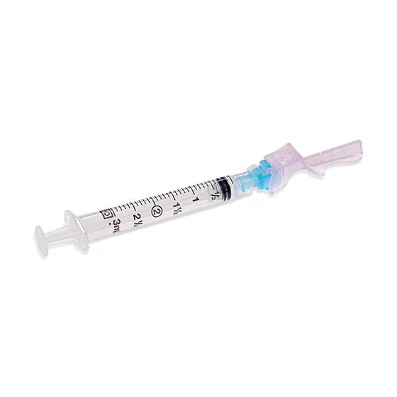 3 mL Syringe with Eclipse Safety Needle