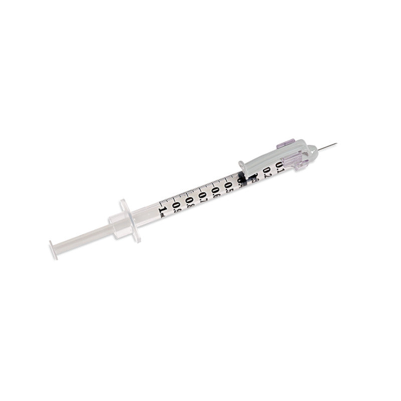 1 ml TB Syringe with SafetyGlide Attached Needle