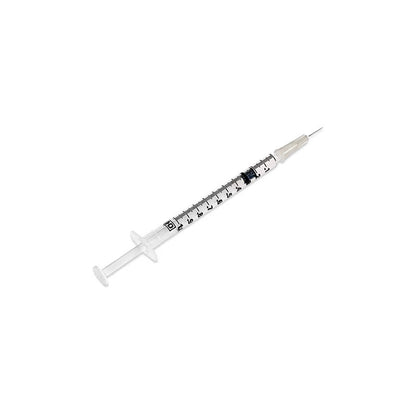 1 mL TB Syringe with PrecisionGlide Detachable Needle