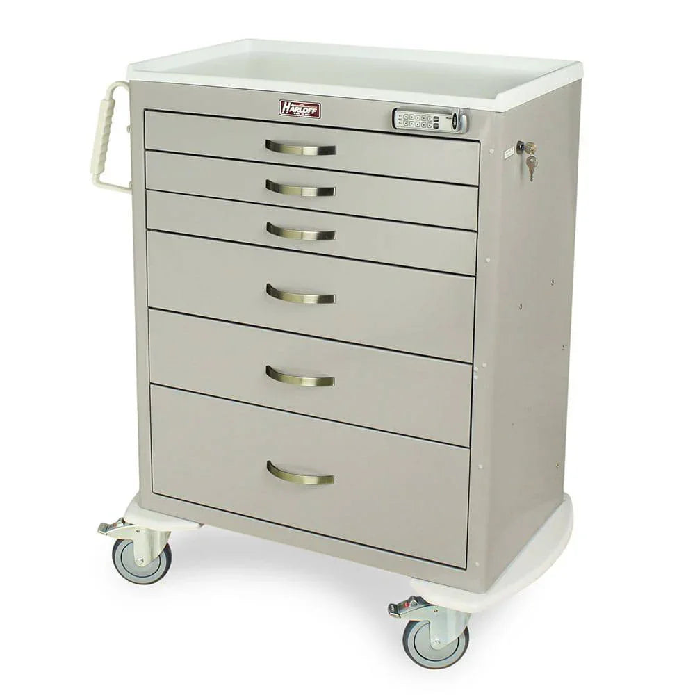 M-Series Tall Anesthesia Cart - Standard Width