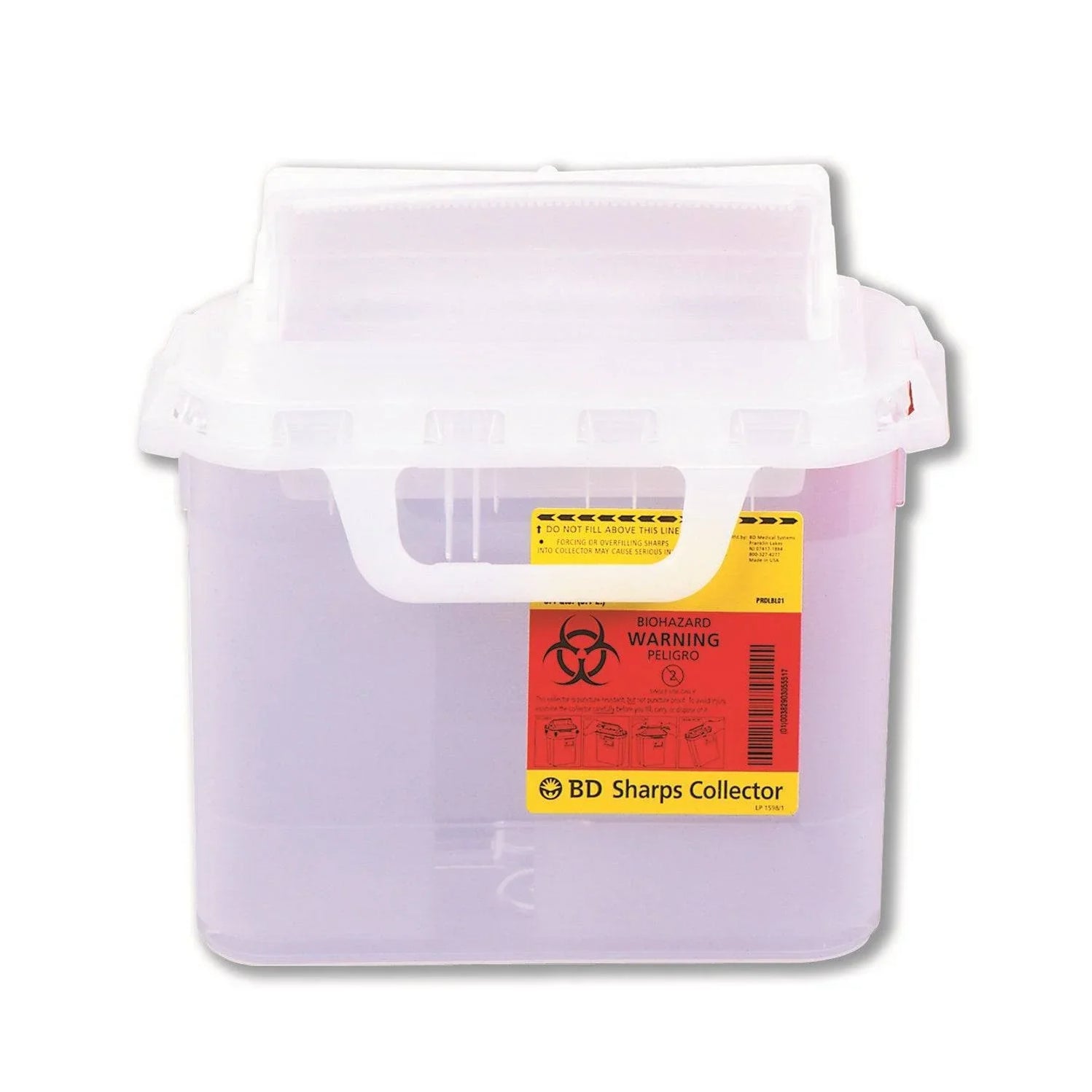 Cleanroom Sharp Container Patient Room Sharps Container — MedicalRite