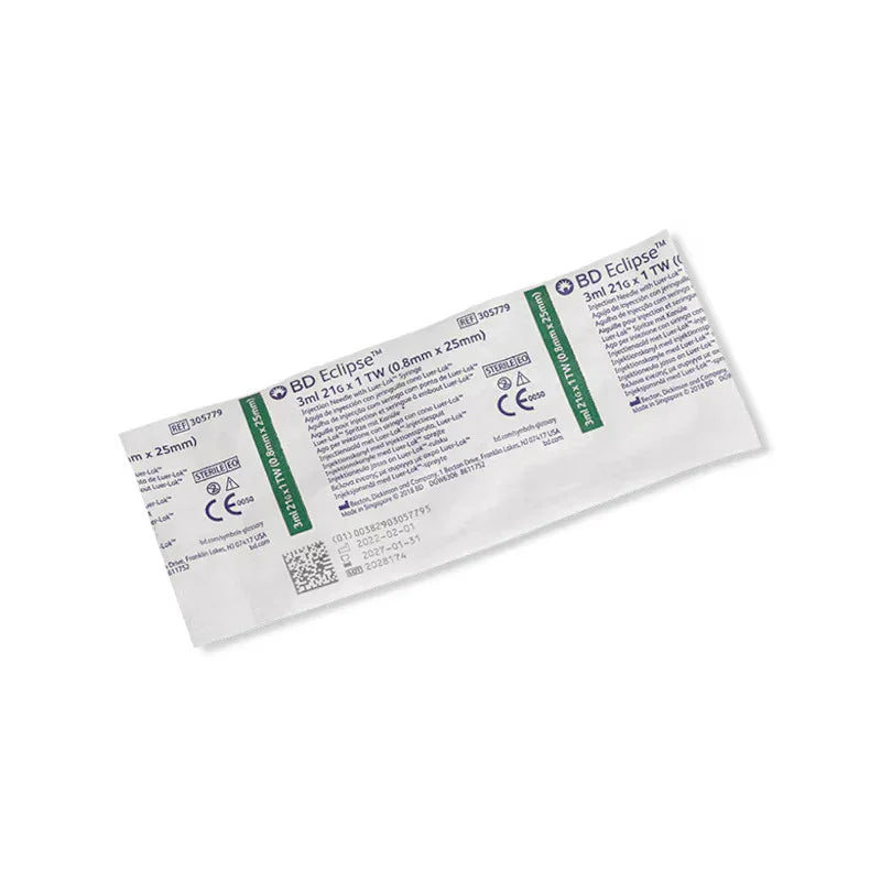 3 mL Syringe with Eclipse Safety Needle