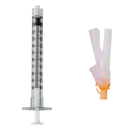 1 mL Syringe with Eclipse Hypodermic Safety Needle