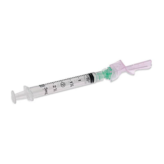 3 mL Syringe with Eclipse Safety Needle