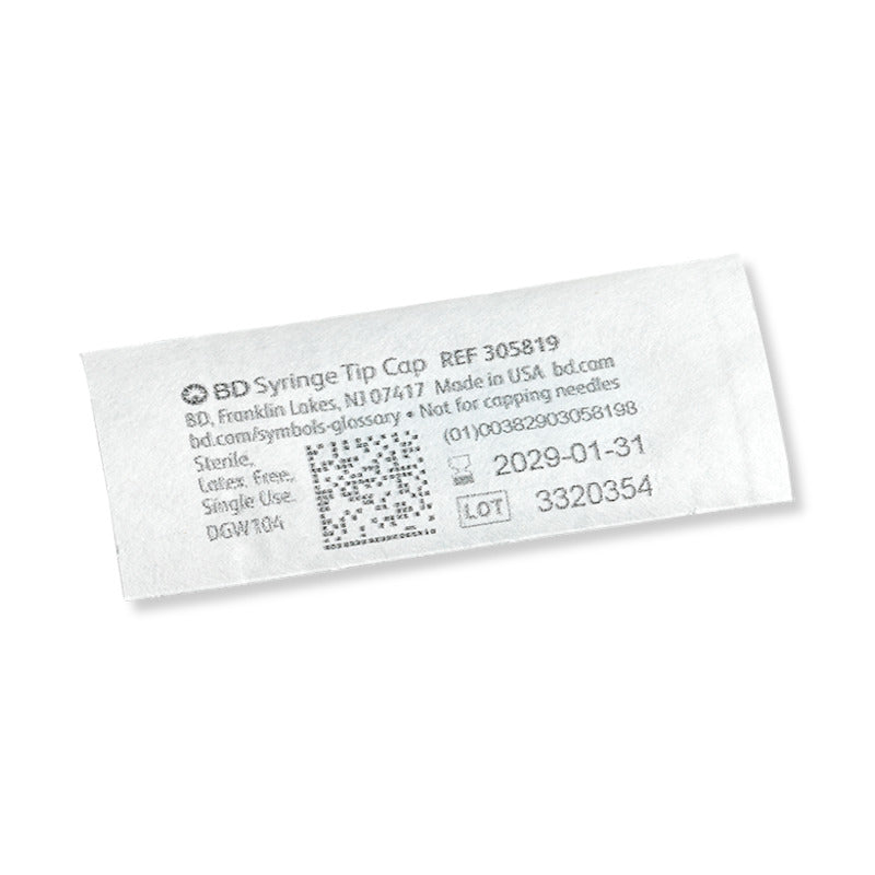 Sterile Syringe Tip Caps