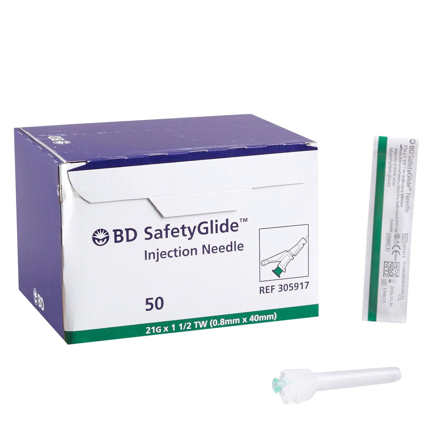 SafetyGlide Hypodermic Safety Needles