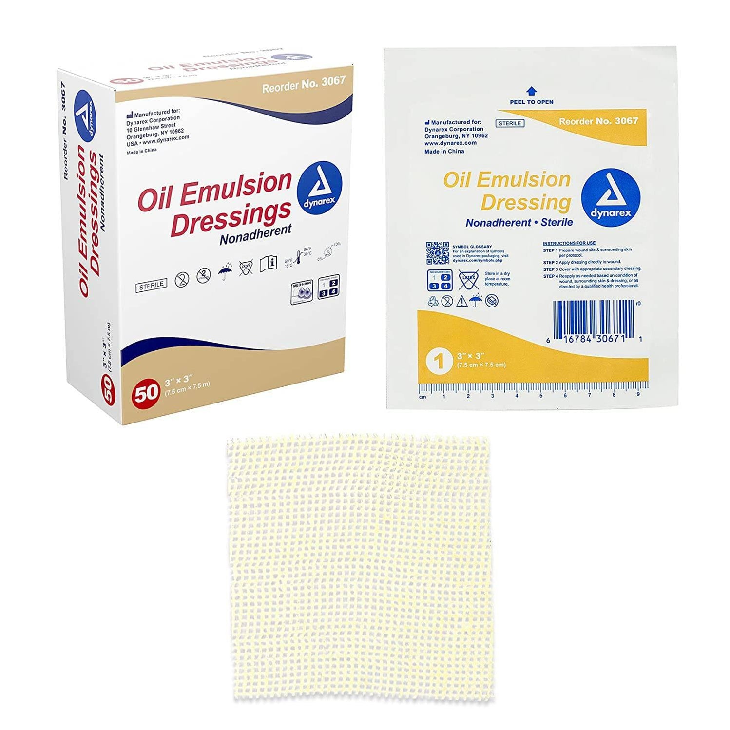 Emulsified Ressing Oil Emulsion Dressings