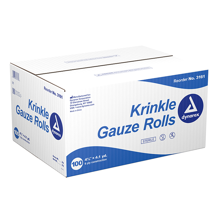 Krinkle Gauze Rolls And Sponges