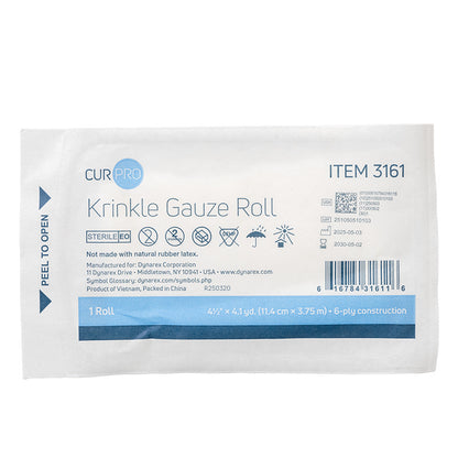 Krinkle Gauze Rolls And Sponges