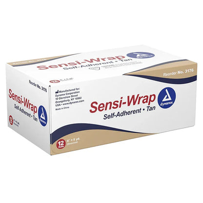 Sensi-Wrap Self-Adherent Bandage Rolls - Contains Latex