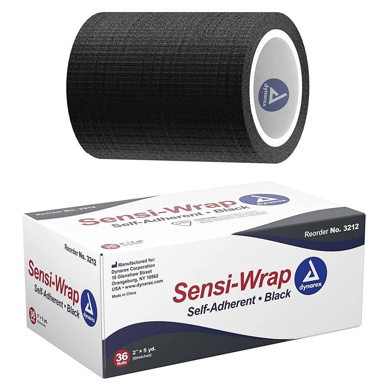 Sensi-Wrap Self-Adherent Bandage Rolls - Contains Latex