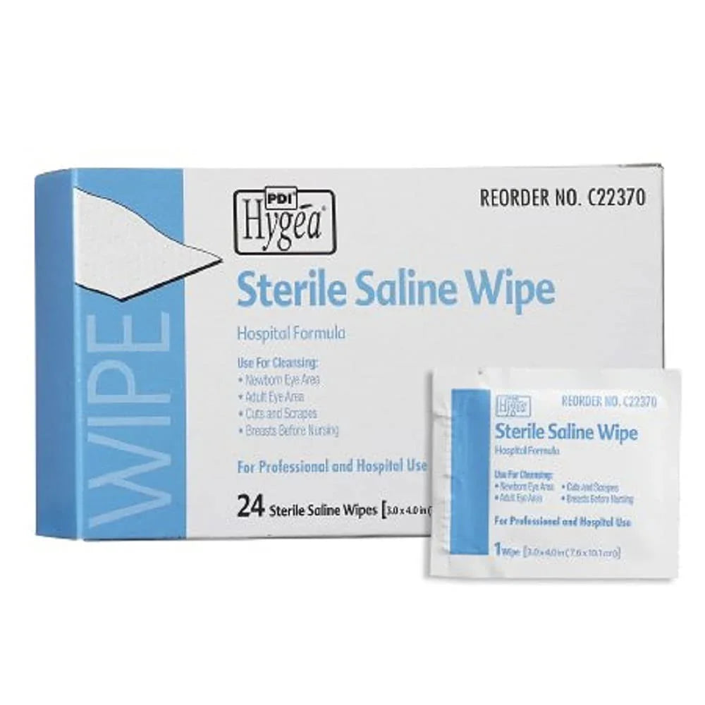 Sterile Saline Wipes