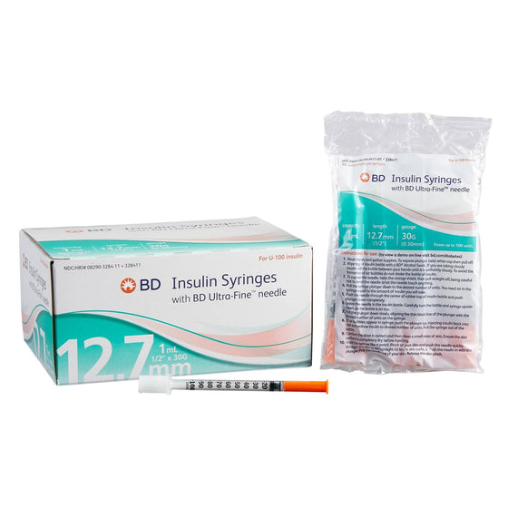 Insulin Syringes with Ultra-Fine Needle