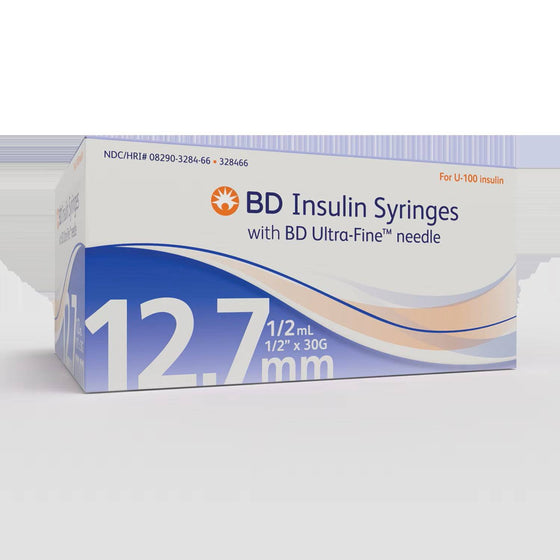 Insulin Syringes with Ultra-Fine Needle