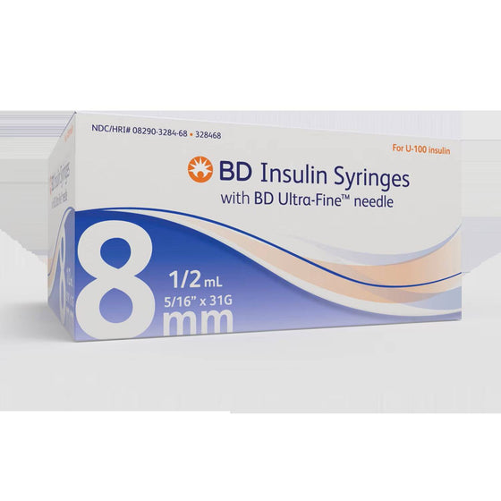 Insulin Syringes with Ultra-Fine Needle