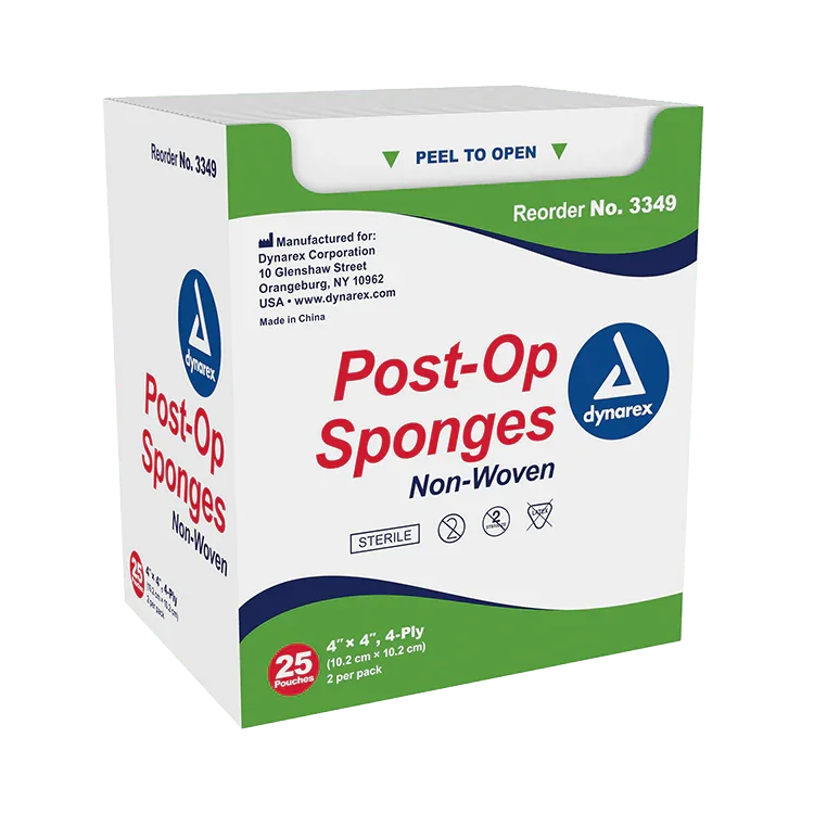 Post Op Sponges