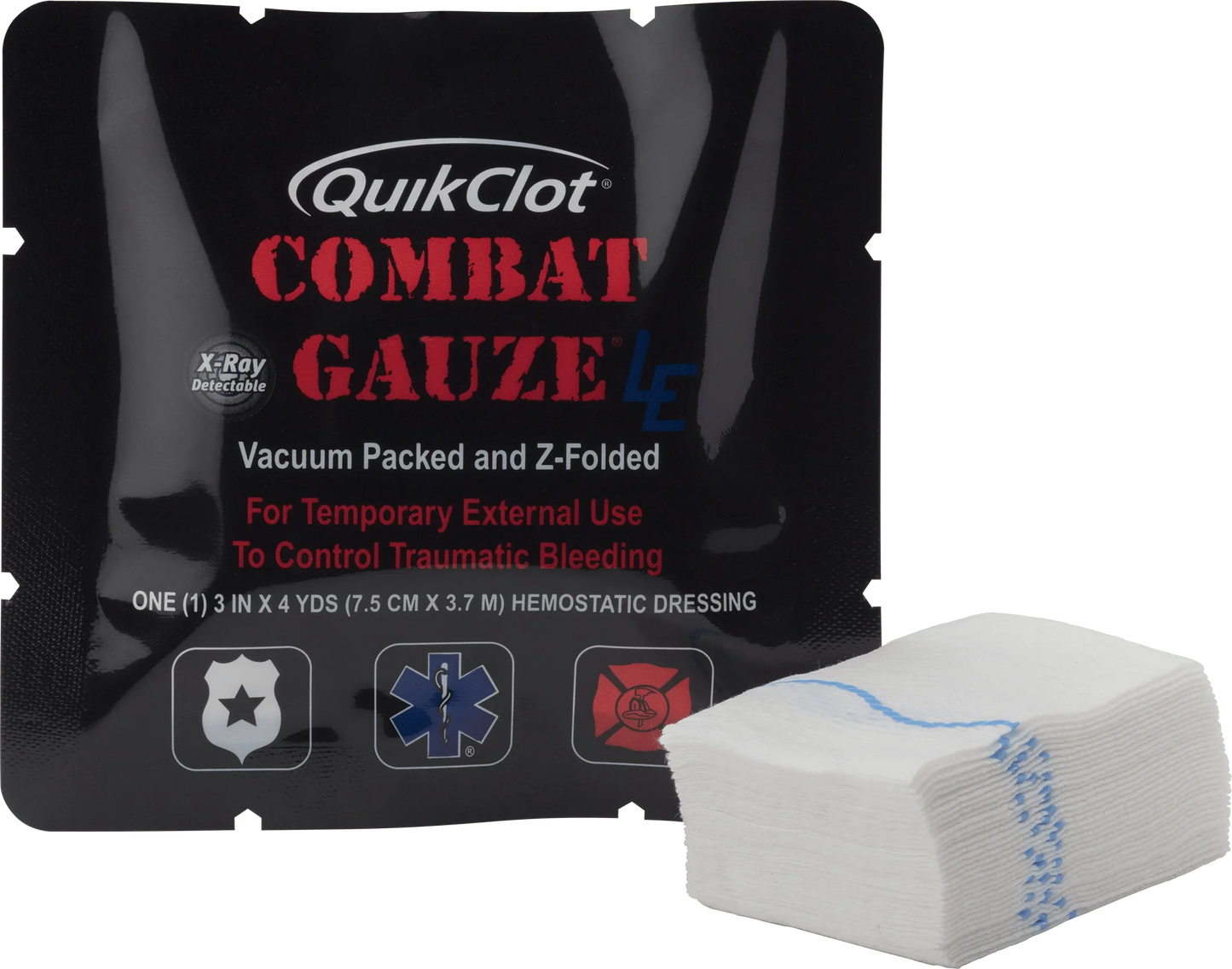 QuikClot Hemorrhage Control Training Kit with Combat Gauze LE