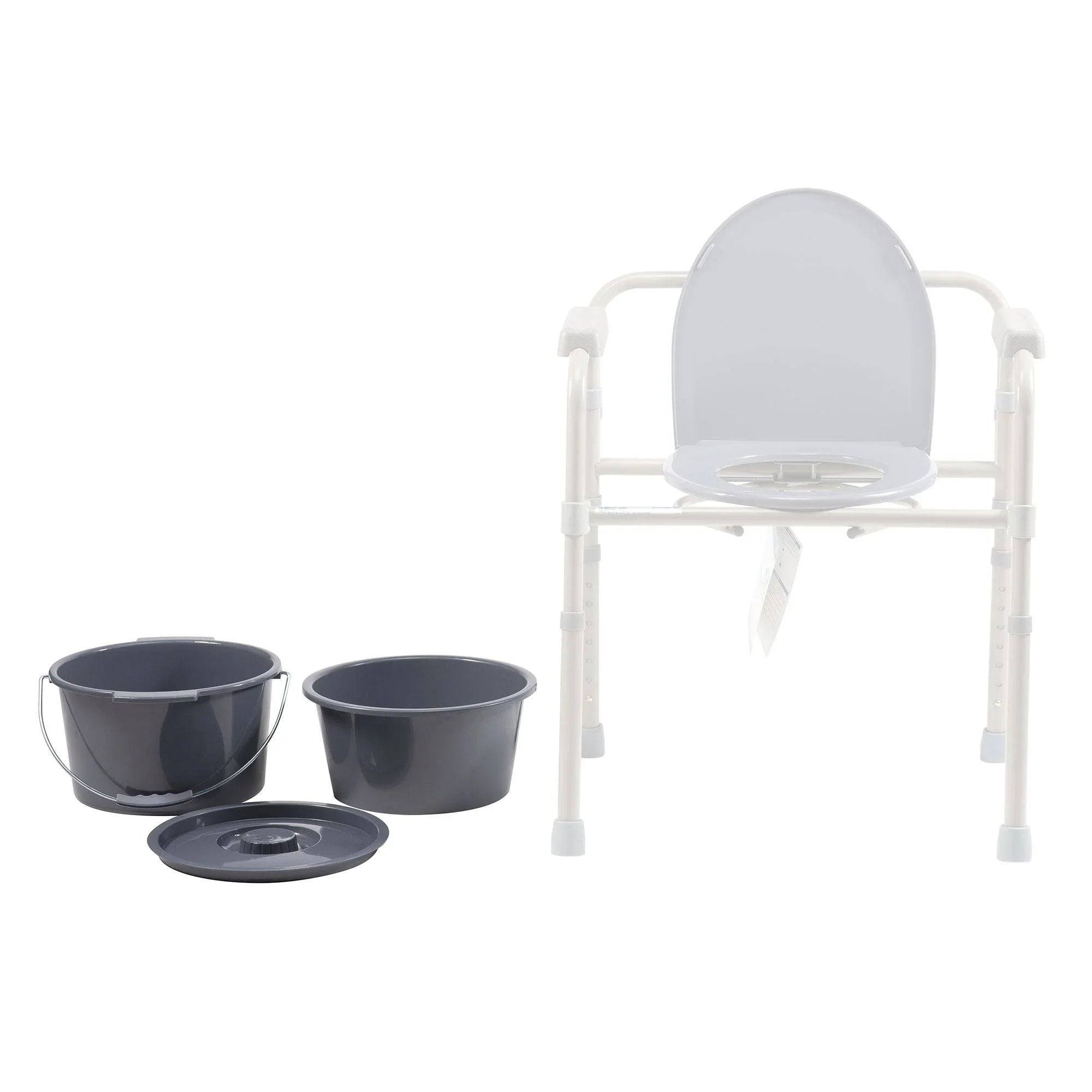 Folding Commode Bucket – MedicalRite