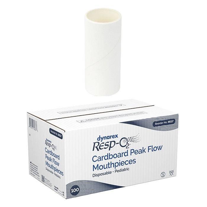 Resp-O2 Cardboard Mouthpieces for Peak Flow