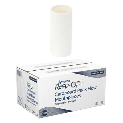 Resp-O2 Cardboard Mouthpieces for Peak Flow