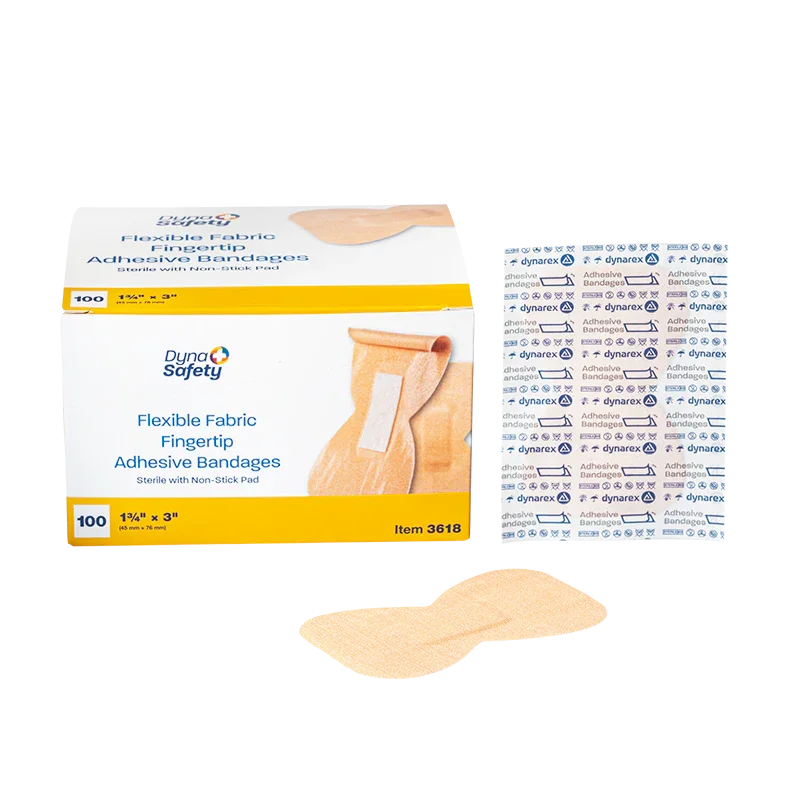 Four Wing Fabric Adhesive Bandages