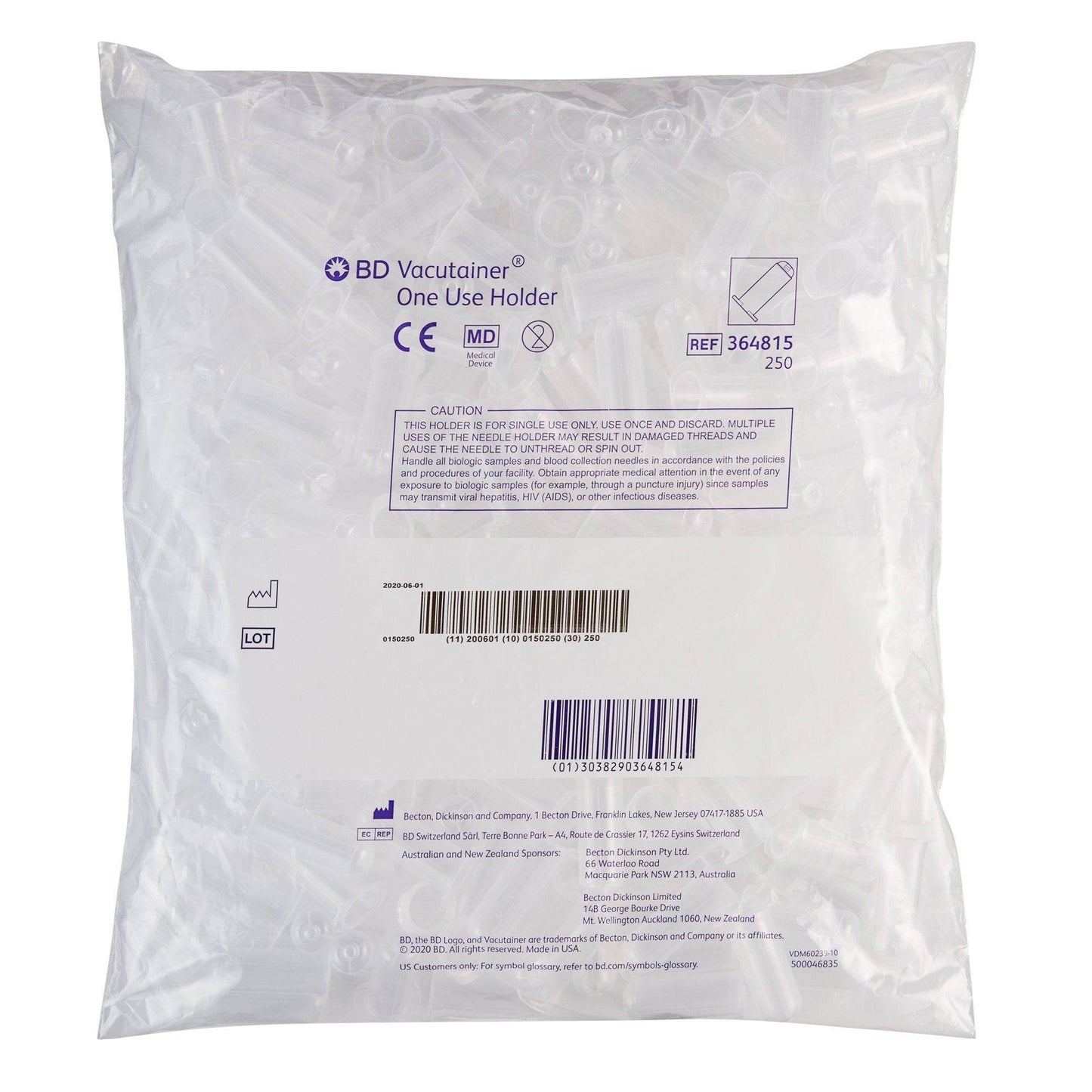 Vacutainer Needle Holder