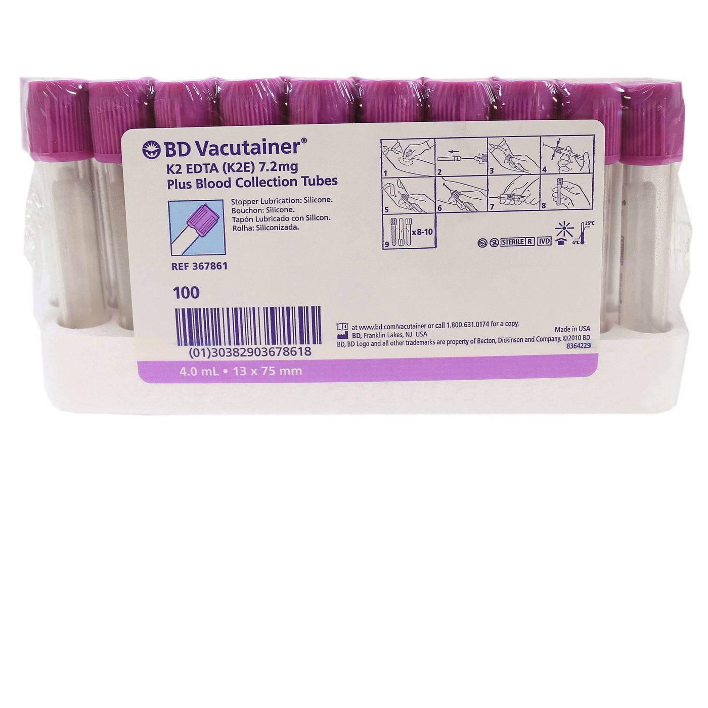 Vacutainer K2EDTA Blood Collection Tube — MedicalRite