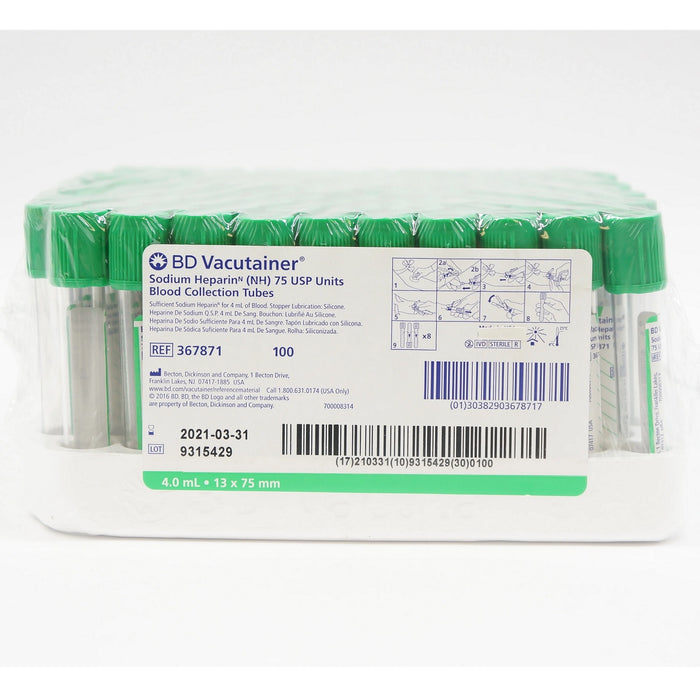 Vacutainer NH Blood Collection Tubes