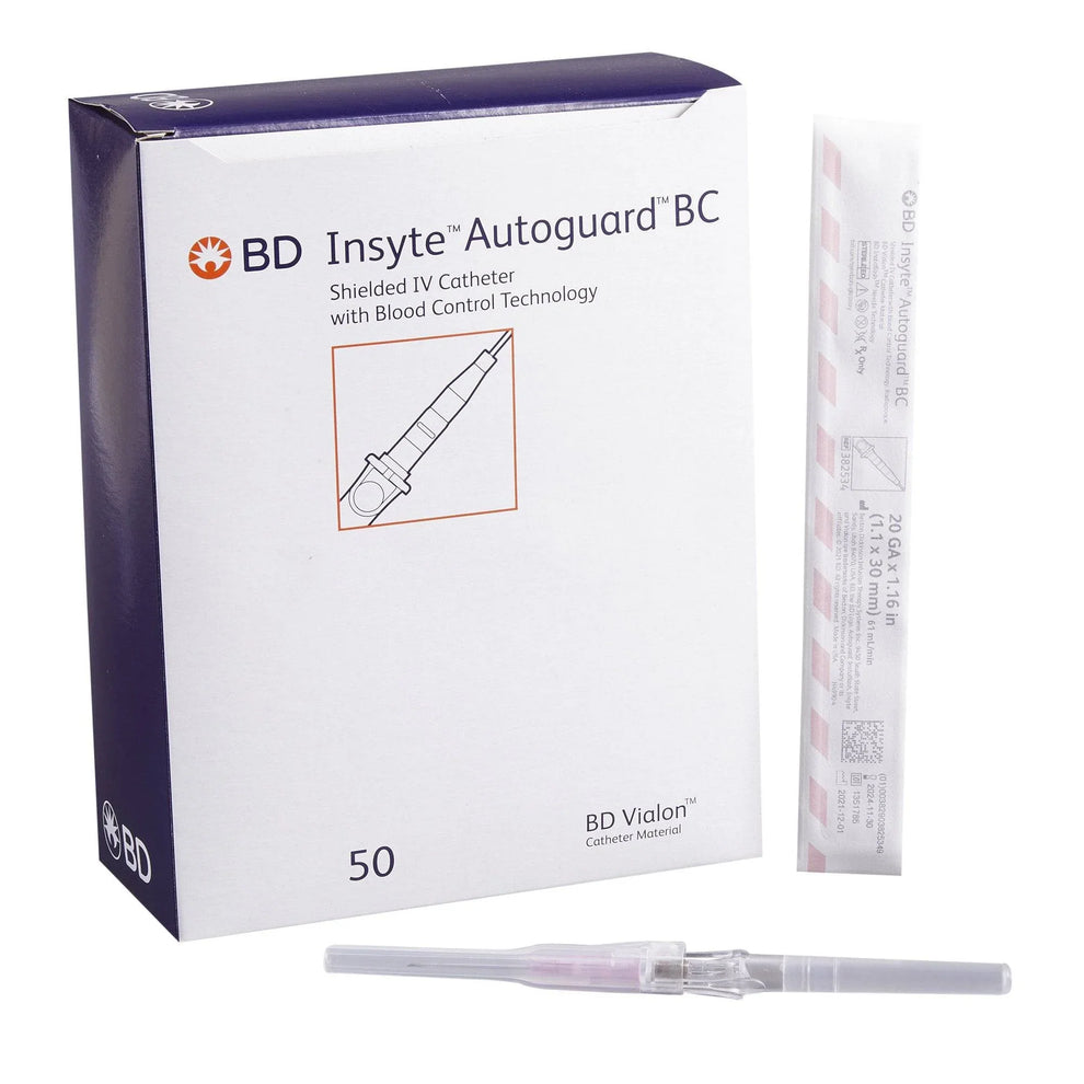 Insyte Autoguard BC Shielded IV Catheter - Non-Winged – MedicalRite