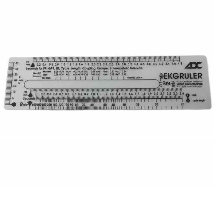 EKG Small Ruler Electrocardiograph