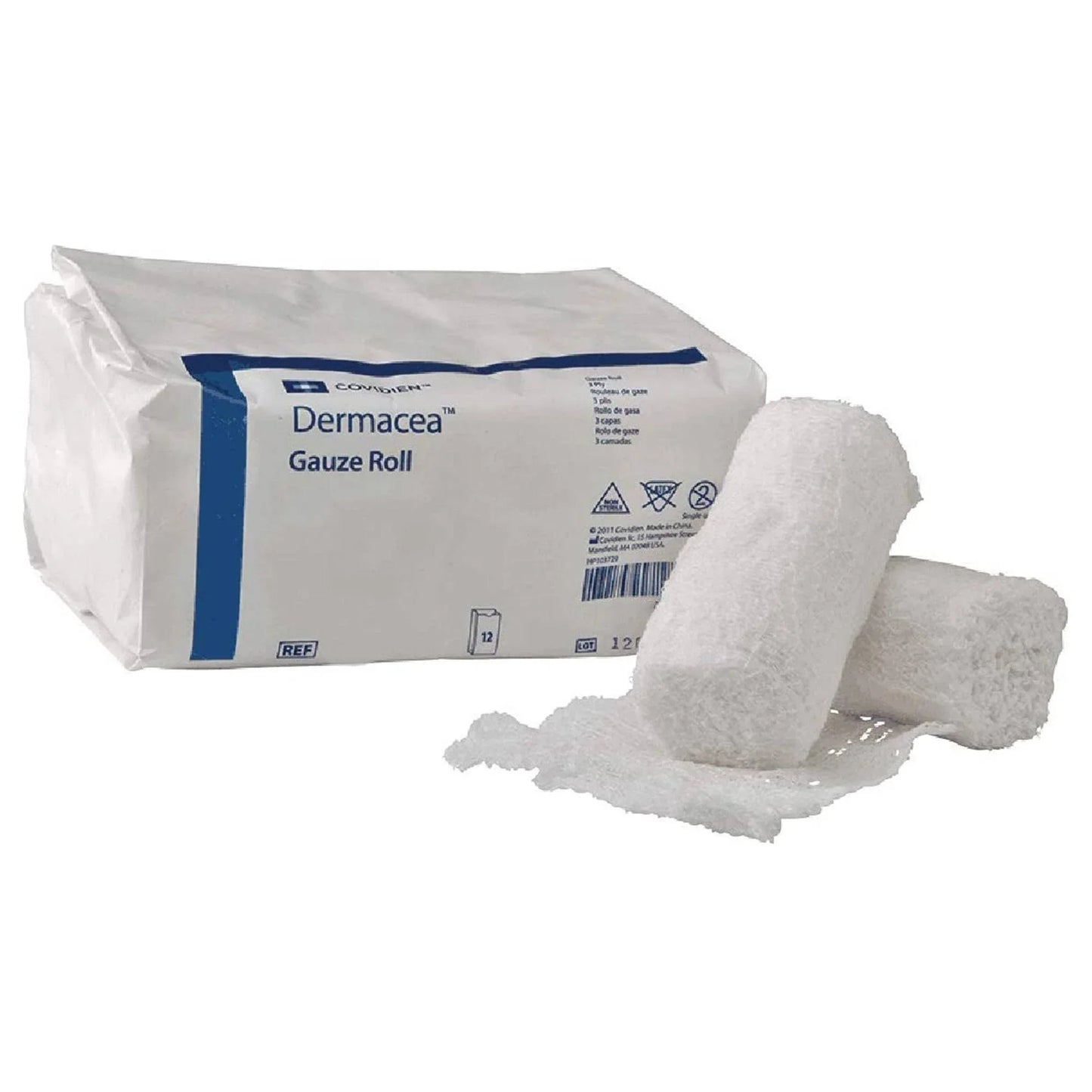 Dermacea Low Ply Gauze Bandage Roll