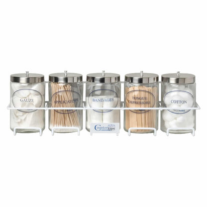 Clear Plastic Sundry Jars